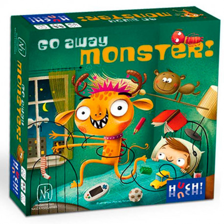 Go Away Monster - Joc de reconeixement tactil per a 2-4 jugadors