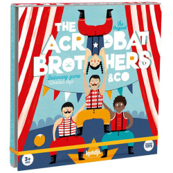 The Acrobat Brothers - joc d'equilibri de fusta