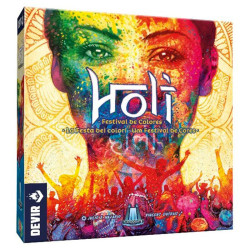 Holi: Festival de Colores - juego abstracto tridimensional para 2-4 jugadores