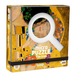 El Beso de Klimt - Micro Puzzle Arte clásico - 600 pzas.