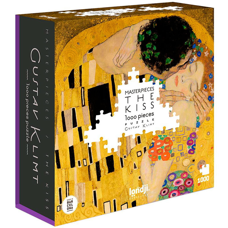 Puzle de clásico The Kiss de Gustav Klimt pzs - 24/48 horas - kinuma.com