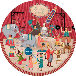 Puzle Circus Round -  36 piezas