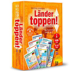 Länder Toppen! Països Rivals v.2020 - Joc de coneixements de països per a 2-5 jugadors