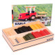 KAPLA Caja Tractor - 155 placas e instrucciones