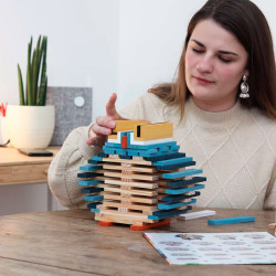 KAPLA Caja Búho- 120 placas e instrucciones