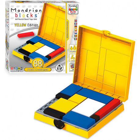 Mondrian Blocks Vermell - joc de lògica per 1 jugador