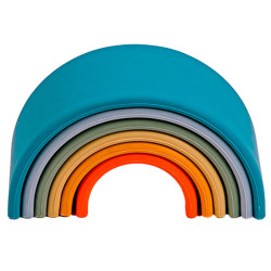 dëna Rainbow - El meu primer arc de sant marti de silicona colors Nature