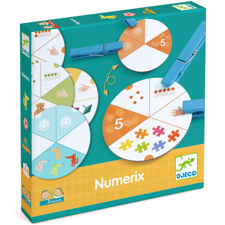 Juego Eduludo Numerix - reconocer y contar