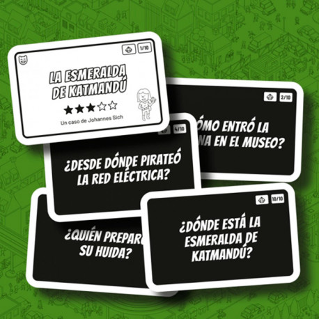 Micro MACRO - joc cooperatiu de detectius per a 1-4 jugadors