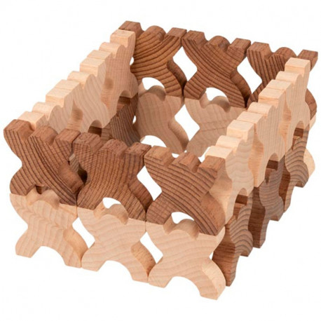 Xmanis Apilar Acróbatas - juego de equilibrio de madera Goki Nature