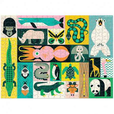Puzle Familiar Giants Animales - 500 piezas
