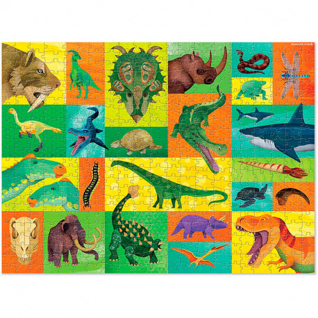Puzle Familiar Giants Animales Prehistóricos - 500 piezas