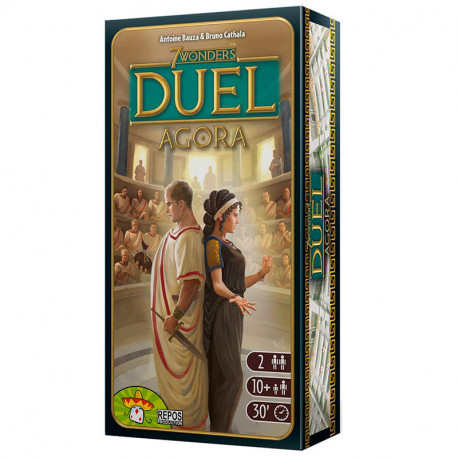 7 Wonders Duel : Ágora - expansión para el juego de cartas para 2 jugadores