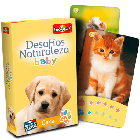 Desafiaments de la Naturalesa BABY: Casa - joc de cartes per a 1-6 jugadors