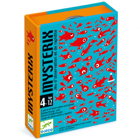 Mysterix - Juego de cartas de observación y rapidez