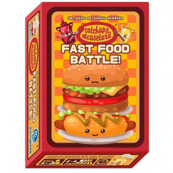Catchup & Moustard Fast Food Battle - juego de competición de cocina para 2-4 jugadores