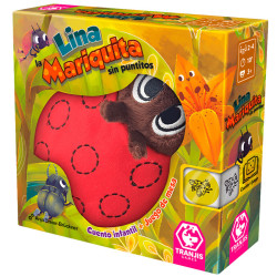 Lina la Mariquita sin puntitos - cuento + juego infantil para 2-4 jugadores