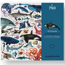Puzle Familiar Animals de l'Oceà - 750 peces