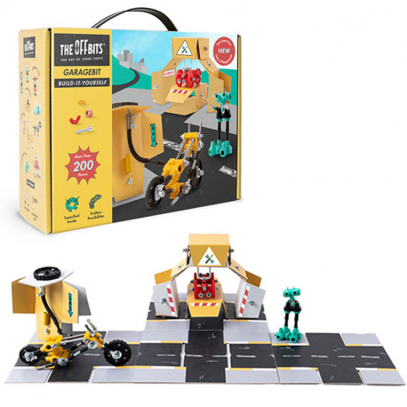 OFFBITS Kit Farmbit amb escenaris - joguina de construcció amb peces de recanvi