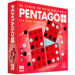 Pentago - El Cinco en Raya giratorio