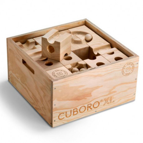 cuboro XL caja de animación - 32 cubos gigantes + canicas