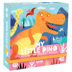Puzle Look&Find -  My Little Dino - 24 piezas