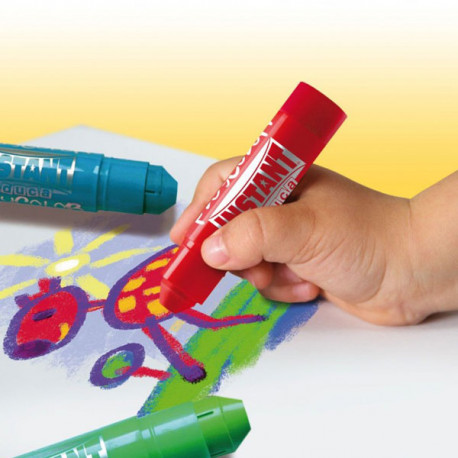 Tempera solida en barra playcolor pastel one caja de 6 unidades colores  surtidos : : Juguetes y juegos