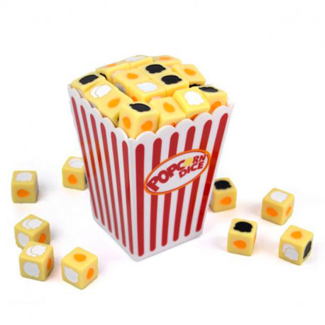 Popcorn Dice - crujiente juego de dados para 2-6 jugadores