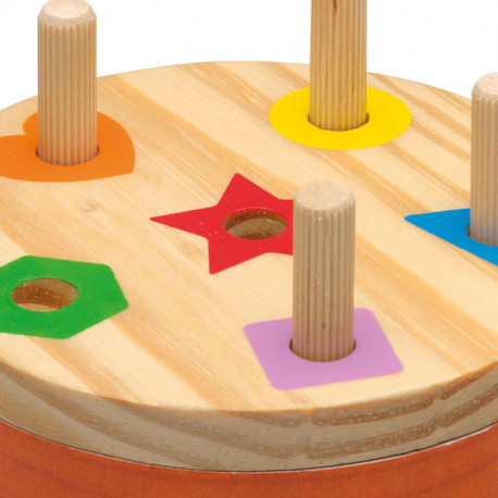 Super Six - juego de azar infantil de madera