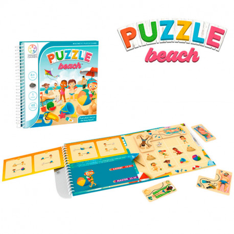 Puzzle Beach - juego magnético de lógica para 1 jugador