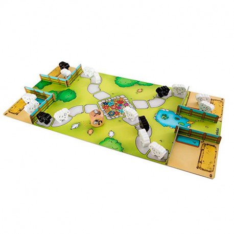 Hoppytop - juego de mesa infantil cooperativo para 2-4 jugadores