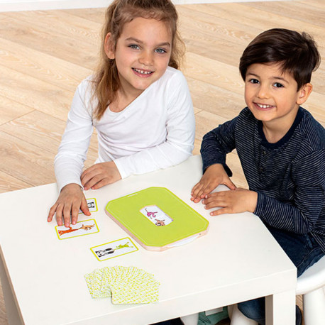 Hoppytop - joc de taula infantil cooperatiu per a 2-4 jugadors