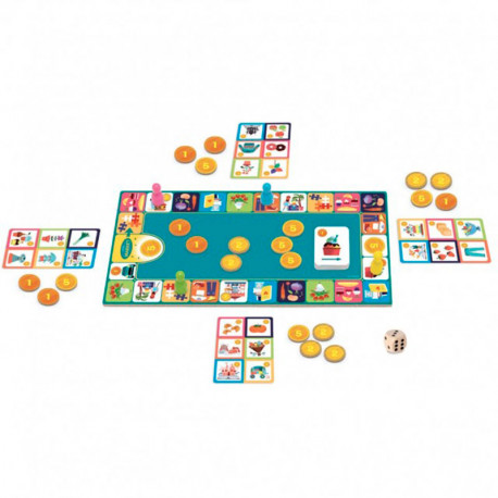 Little Market - Juego matemático de la colección Cool School