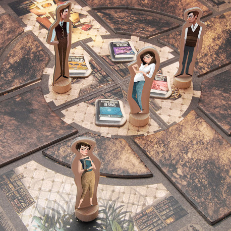 The Mysterious Library: La Biblioteca Misteriosa - juego cooperativo para 2-4 jugadores