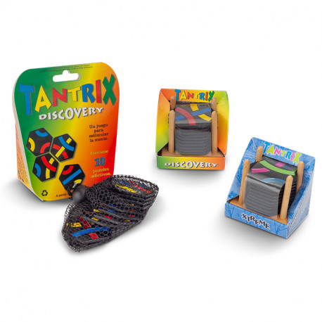 Tantrix Discovery amb fitxes negres en bossa - joc puzzle