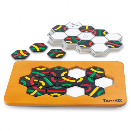 Tantrix Match - juego puzzle con 12 plantillas para 1 jugador