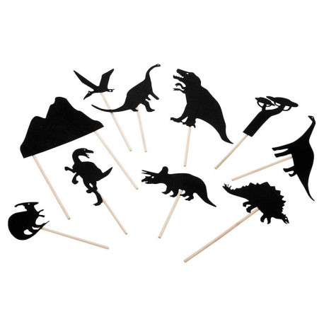 Sombras Dinosaurios - Les Ombres du Soir