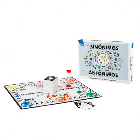 Sinónimos y Antónimos - juego lingüístico para 2-6 jugadores