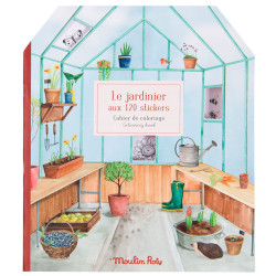 Cuaderno de pegatinas El Jardinero - Le Jardin du Moulin