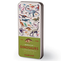 Puzle en lata El Mundo de los Dinosaurios - 150 piezas
