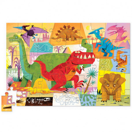 Puzle en lata Dino World - 50 piezas