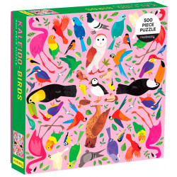 Puzzle Kaleido-Birds - 500 piezas con pájaros