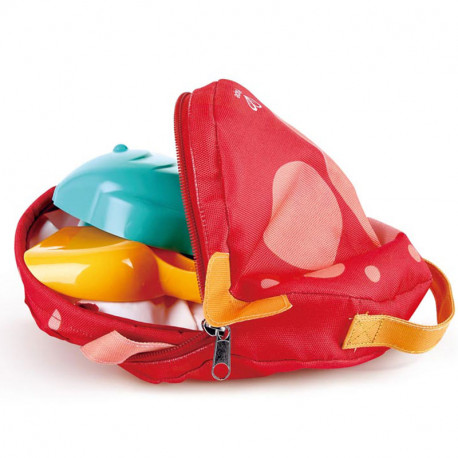 Brúixola de fusta de bambú Nature Fun amb funda