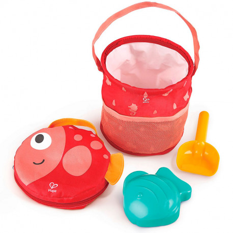 Brúixola de fusta de bambú Nature Fun amb funda