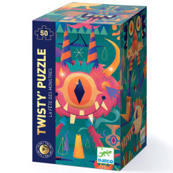Wizzy'Puzzle La Fiesta de los Monstruos - 50 piezas