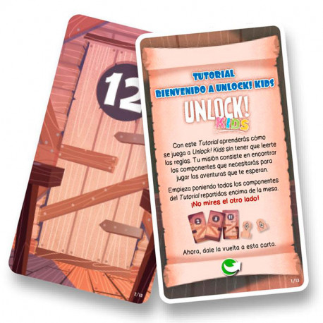 Unlock! KIDS - juego cooperativo de escape room para 1-4 jugadores