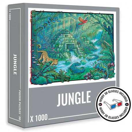 Jungle 3D de 1000 piezas de - envío 24/48h - tienda especialista en puzles