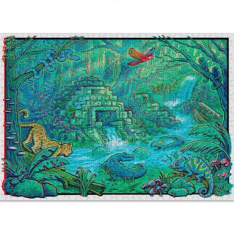 Jungle Puzzle 3D - 1000 piezas