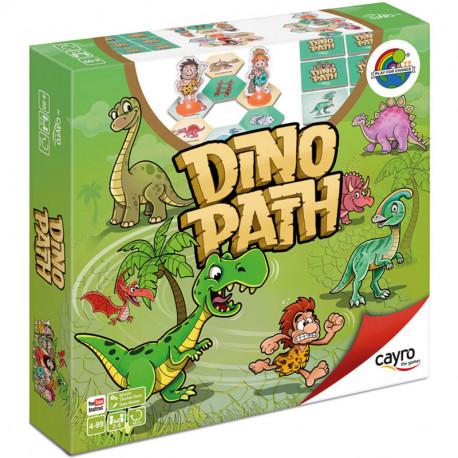 Dino Path - juego de memoria con dinosaurios para 2-5 jugadores