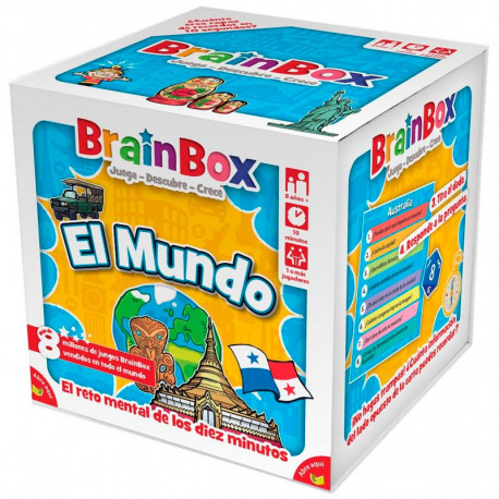 BrainBox El Món - joc de memòria en castellà